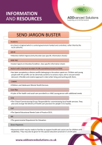 AS SEND Jargon Buster